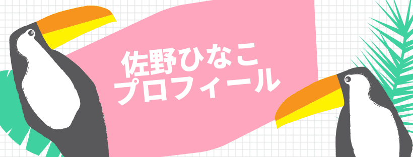佐野ひなこプロフィール